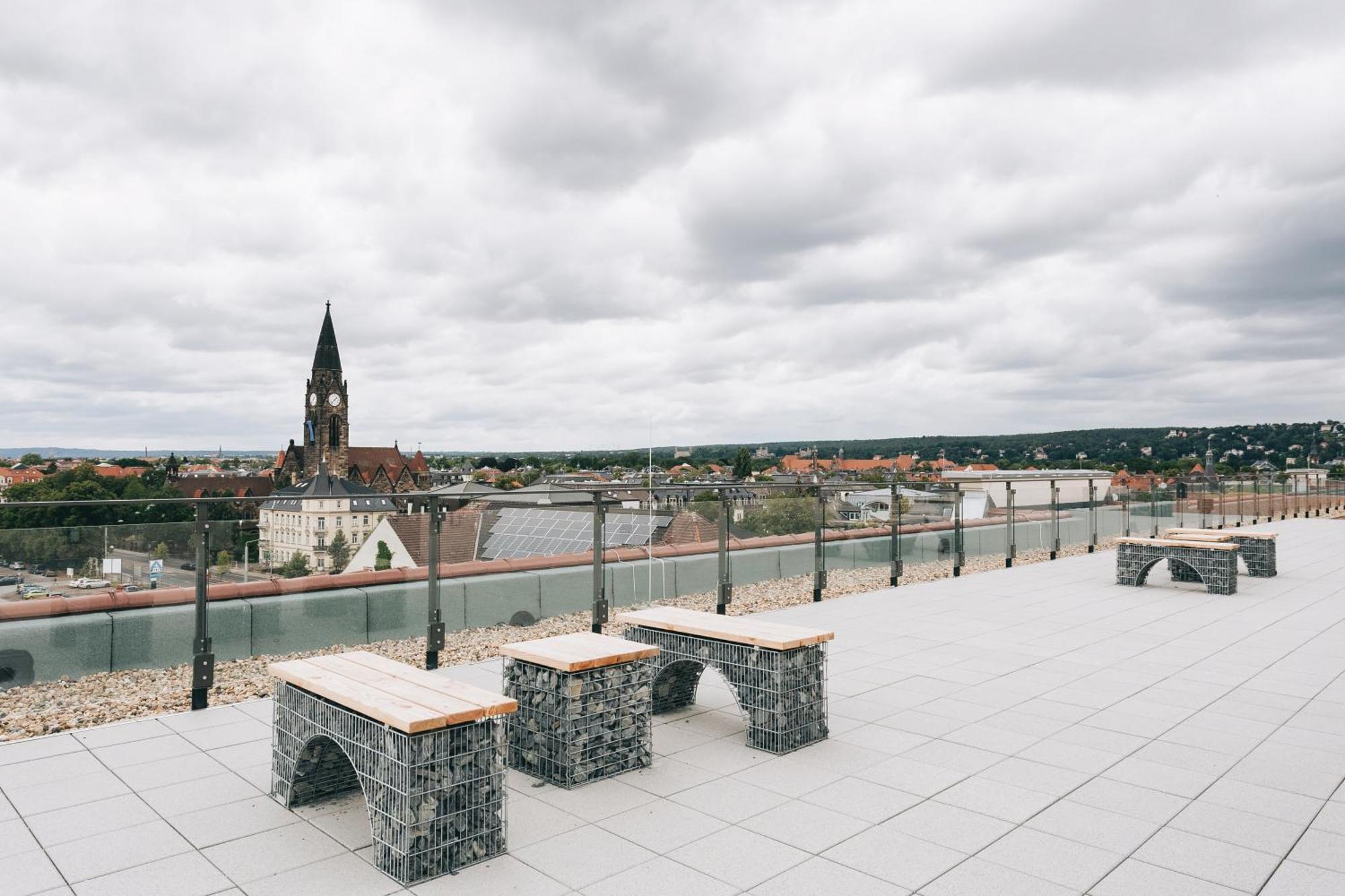 Oasis Appart - Wohnen In Dresden - Netflix - Tiefgarage - Dachterrasse エクステリア 写真