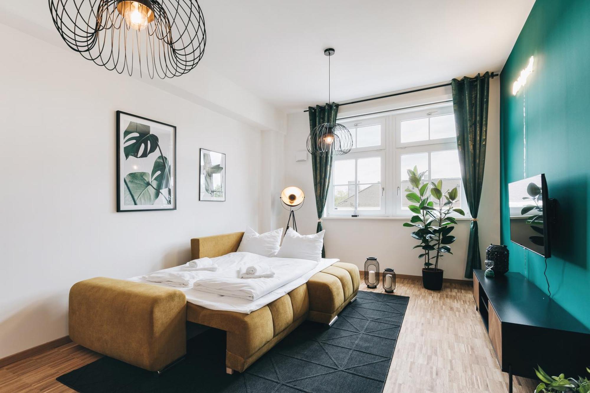 Oasis Appart - Wohnen In Dresden - Netflix - Tiefgarage - Dachterrasse 部屋 写真