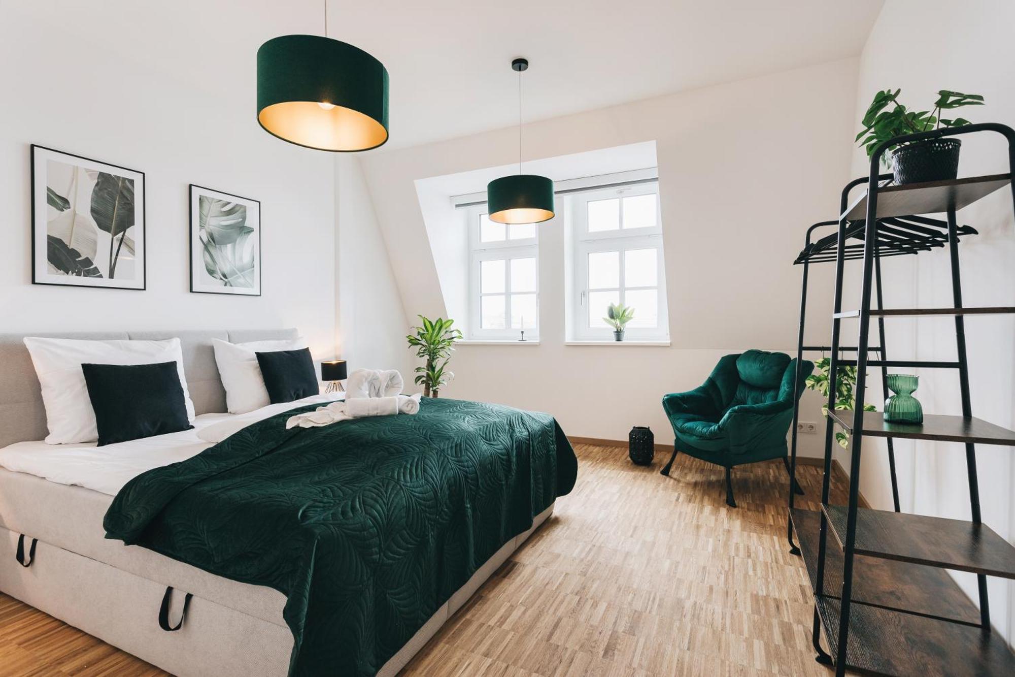 Oasis Appart - Wohnen In Dresden - Netflix - Tiefgarage - Dachterrasse エクステリア 写真
